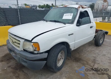 2001 Ford Ranger Xl/Xlt from USA, damaged, VIN 1FTYR10C21PA20994